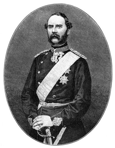 Re Cristiano IX di Danimarca 1818-1906 da Unbekannt