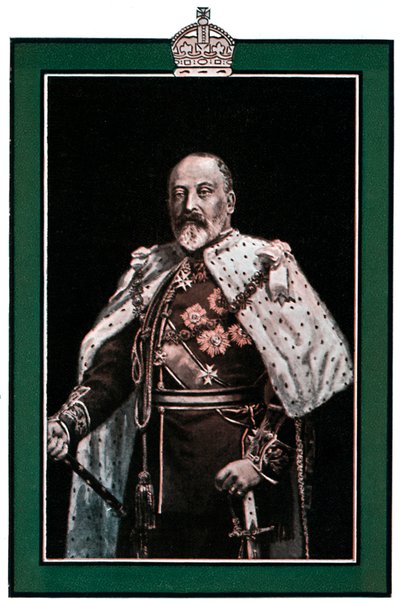 Re Edoardo VII 1841-1910, 1902-1903 da Unbekannt