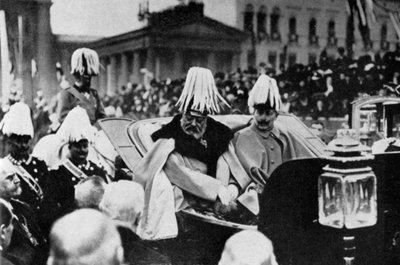 Re Edoardo VII e Kaiser Guglielmo II a Berlino, febbraio 1909, 1964 da Unbekannt