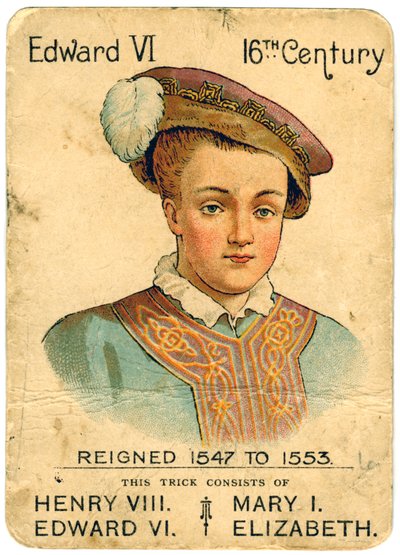 Re Edoardo VI 1537-1553, 1901-1910 da Unbekannt