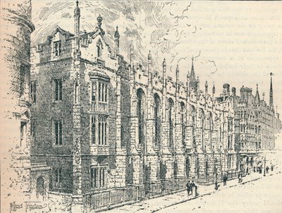 King Edward VI School, Birmingham, XIX secolo 1906 da Unbekannt