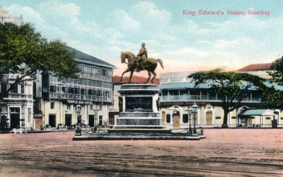 Statua di Re Edoardo, Bombay, India, inizio XX secolo da Unbekannt