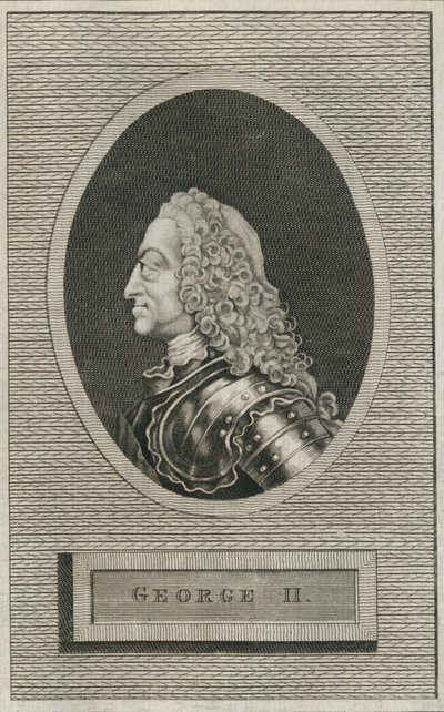 Re Giorgio II, 1793 da Unbekannt