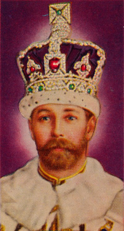 Re Giorgio V alla sua incoronazione, 1911 1935 da Unbekannt
