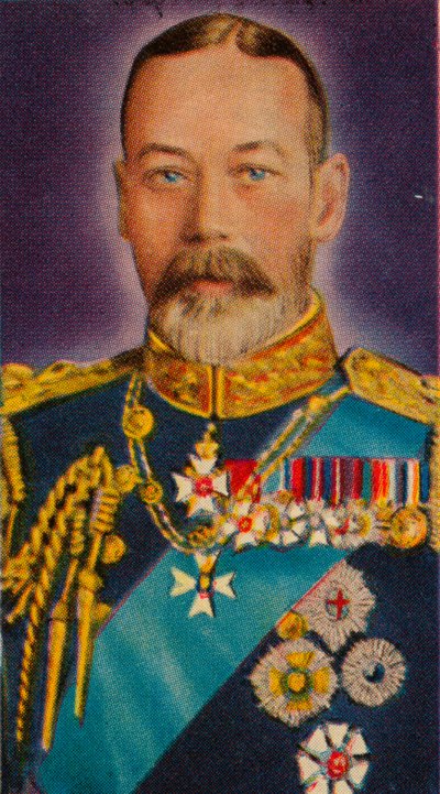 Re Giorgio V in uniforme da Ammiraglio della Flotta, 1935 da Unbekannt