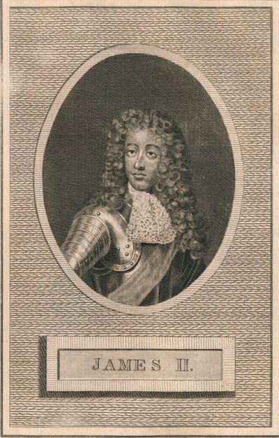 Re Giacomo II, 1793 da Unbekannt