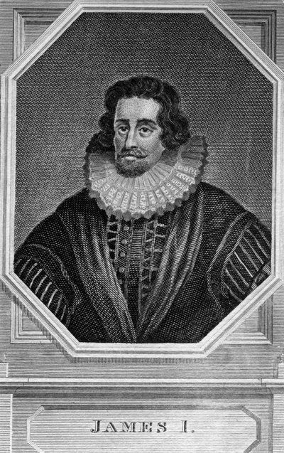 Re Giacomo I, 1566-1625 da Unbekannt