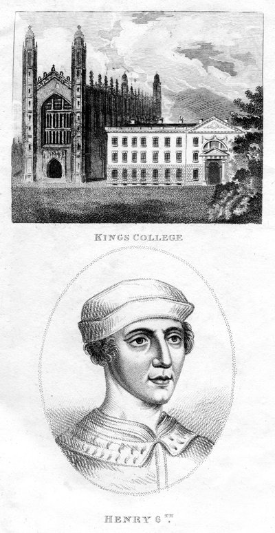 Kings College, Cambridge e Enrico VI da Unbekannt