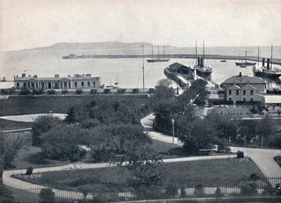 Kingstown - Veduta generale del porto, 1895 da Unbekannt