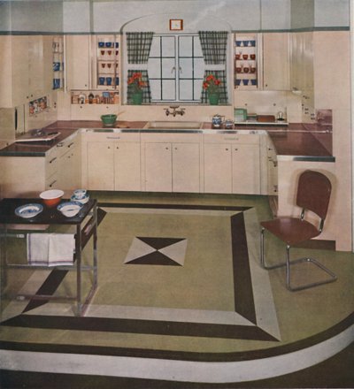 Cucina progettata da George Sakier, 1939 da Unbekannt