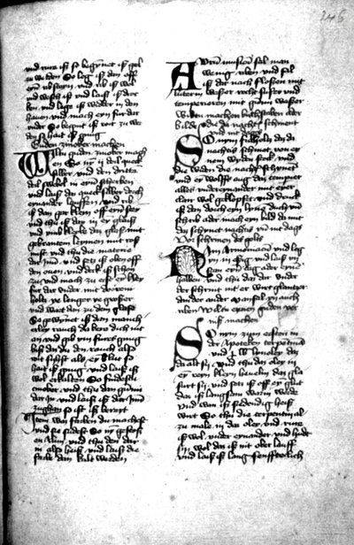 Codice Berleburg [ex Bad Berleburg, Biblioteca del Castello di Sayn-Wittgenstein, Ms. RT 2/6] da Unbekannt