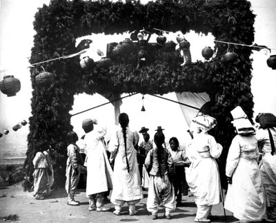 Bambini coreani, 1900 da Unbekannt
