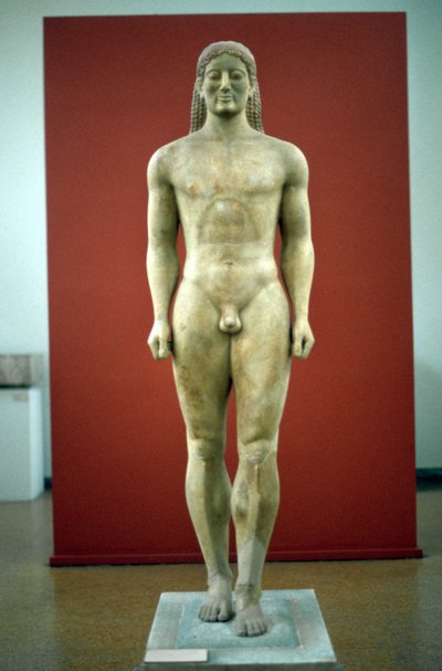 Kouros, c650-500 a.C. da Unbekannt