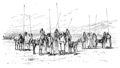 Cavalleria curda, 1895 da Unbekannt