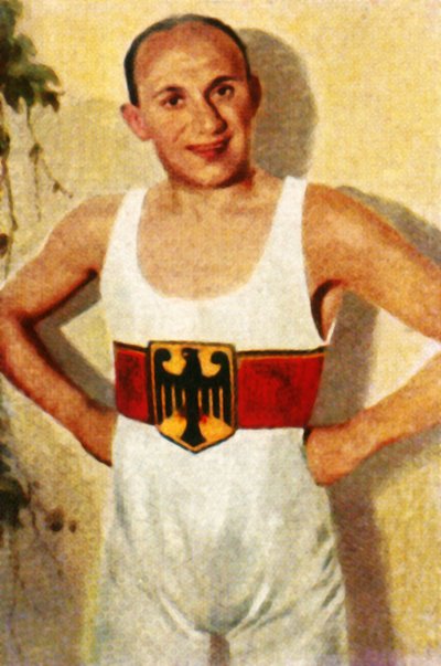 Kurt Leucht, campione tedesco di lotta greco-romana, 1928 da Unbekannt