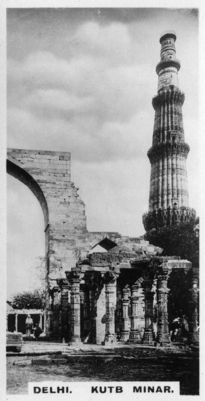 Kutb Minar, Delhi, India, c1925 da Unbekannt