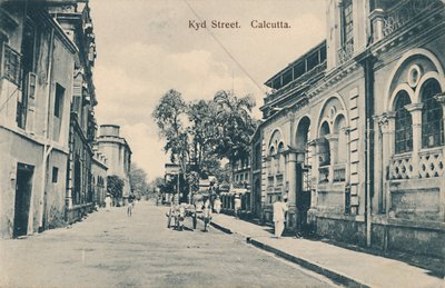 Via Kyd, Calcutta, fine 19°-inizio 20° secolo da Unbekannt