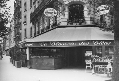 La Closerie des Lilas, Montparnasse da Unbekannt