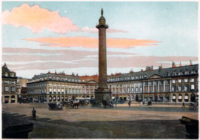 La Colonna Vendome, Parigi, c1900 da Unbekannt
