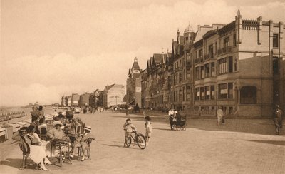 La Digue, la passeggiata, c1900 da Unbekannt