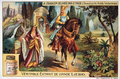 La Gerusalemme liberata del Tasso, Rinaldo lascia Armida, l