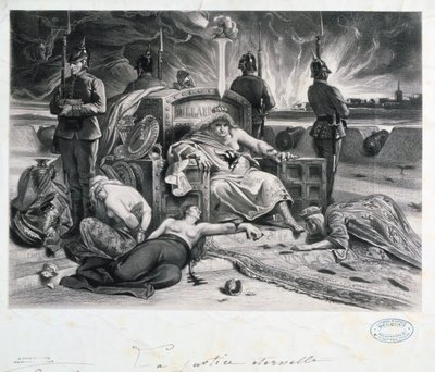 La Giustizia Eterna, Guerra Franco-Prussiana, 1870-1871 da Unbekannt