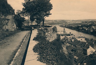 La Mosa vista dalla Cittadella, c1900 da Unbekannt