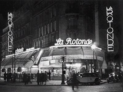 La Rotonde, Boulevard du Montparnasse, 1939 da Unbekannt