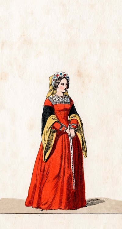 Dama di compagnia, costume per l