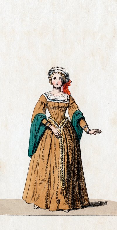 Dama di compagnia, costume per l