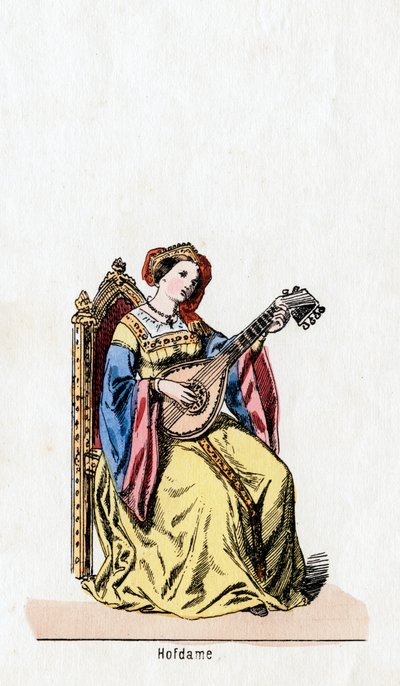 Dama di compagnia, costume per l