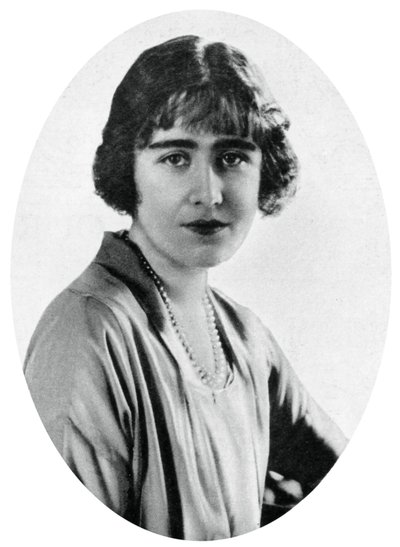 Lady Elizabeth Bowes-Lyon nel 1923, 1937 da Unbekannt