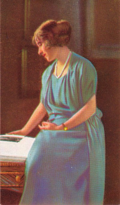 Lady Elizabeth Bowes-Lyon 1900-2002 da Unbekannt