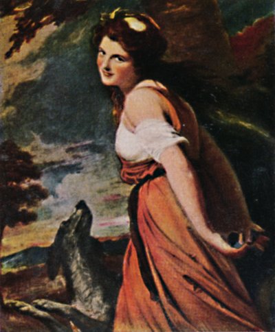 Lady Hamilton 1761-1815 - Dipinto di Romney, 1934 da Unbekannt