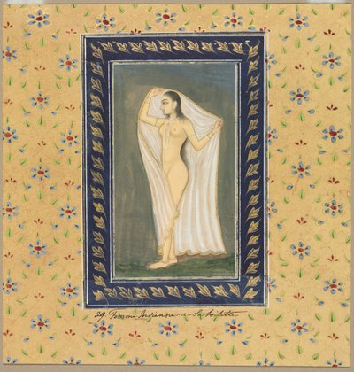 Signora dopo un bagno, 1700s da Unbekannt