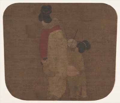 Dama e bambini da Unbekannt