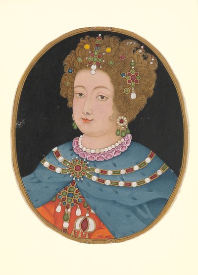 Signora in costume elisabettiano da Unbekannt