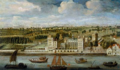 Lambeth Palace, c. 1715 da Unbekannt