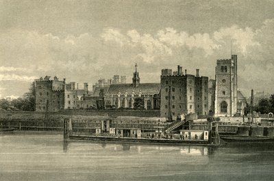 Palazzo di Lambeth, c1878 da Unbekannt