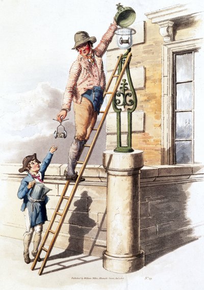 Accenditore di lampade da Unbekannt