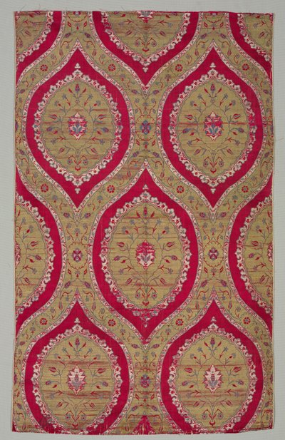 Lampasso con medaglioni floreali in reticolo ogivale, 1550-1575 da Unbekannt