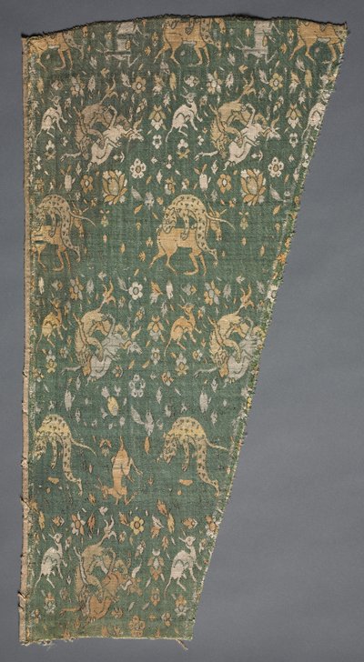 Lampasso con scene di animali selvatici, fine 1500 - inizio 1600 da Unbekannt