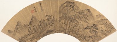 Paesaggio, XVIII secolo o successivo, data spurio del 1648 da Unbekannt