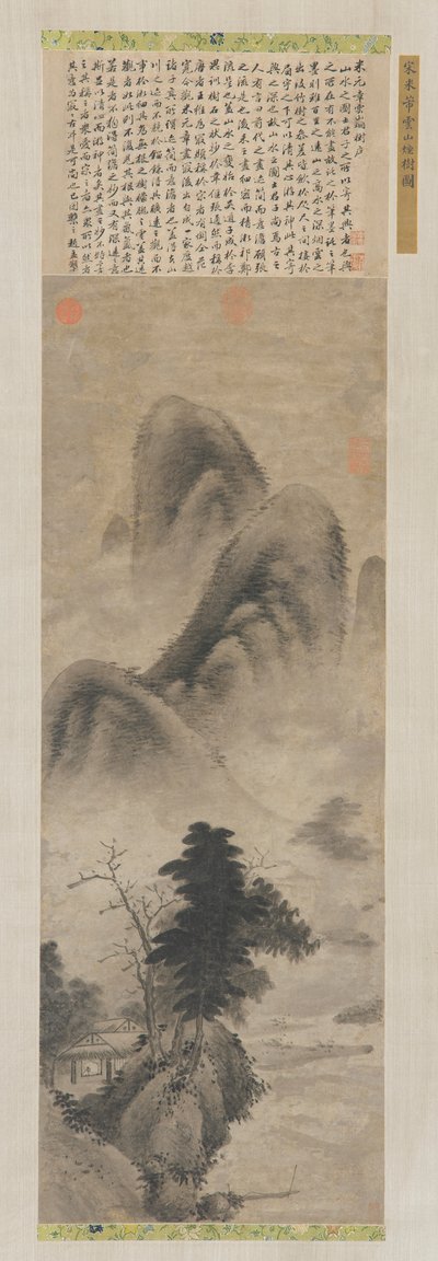 Paesaggio, dinastia Ming, 1368-1644 da Unbekannt