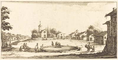 Paesaggio, nel o dopo il 1635 da Unbekannt