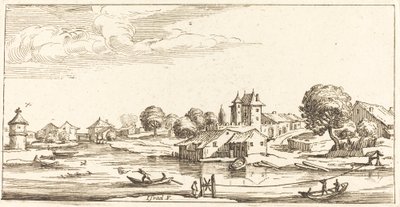 Paesaggio, in o dopo il 1635 da Unbekannt