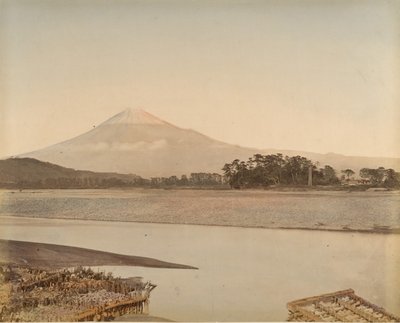 Paesaggio con Fiume e Montagna da Unbekannt