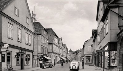 Langestrasse, Buckeburg, Germania, c1930 da Unbekannt