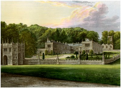 Lanhydrock, Cornovaglia, casa di Lord Robartes, c. 1880 da Unbekannt