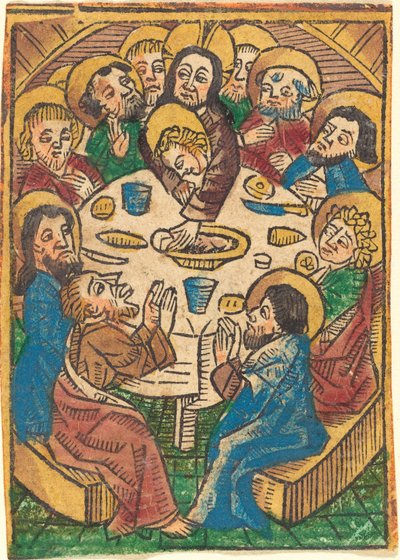 Ultima Cena, c. 1490 da Unbekannt